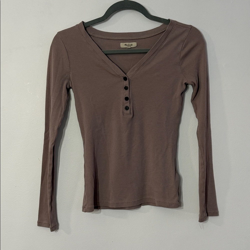 Maxwell Ribbed Long Sleeve Shirt